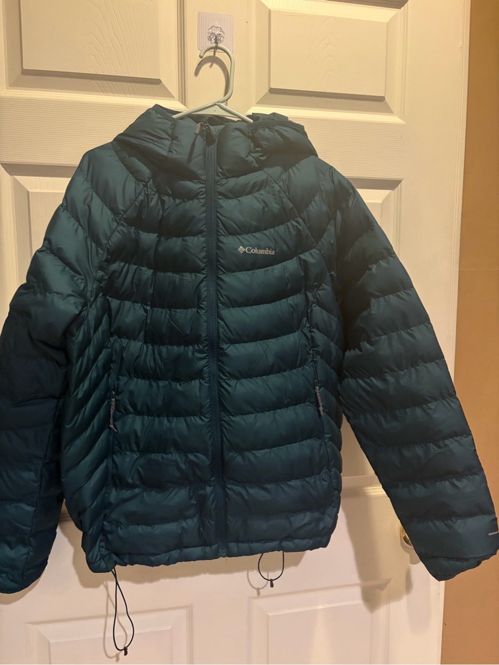 Columbia Women's Teal Puffer Insulated Jacket with Hood